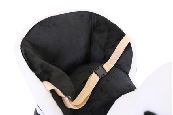 Zitje met veiligheidsriempje