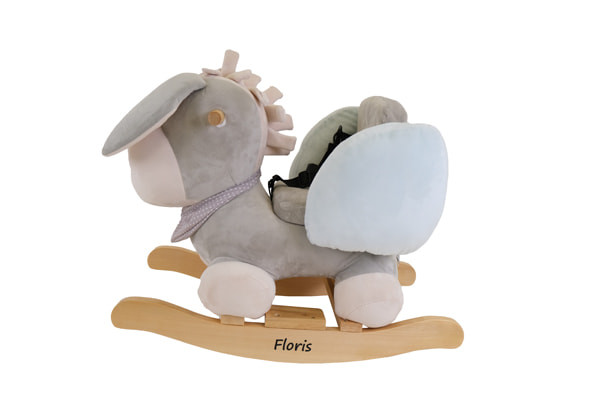 Nattou ezel met naamsticker