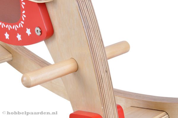 Houten voetensteunen.