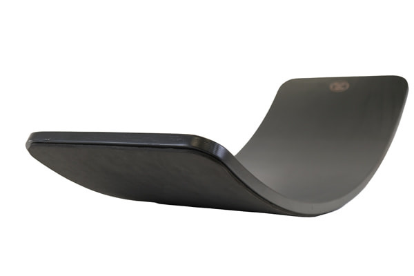Balance board zwart van Bandits & Angels