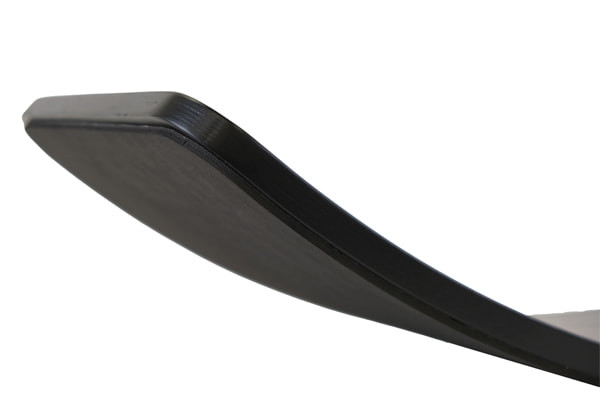 Met zwarte beschermmat (nog op te plakken)