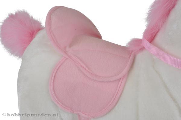 Zadel op het zitgedeelte.