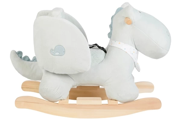 Op een stevig houten frame