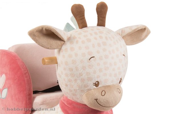 Heerlijk zacht pluche bekleding.