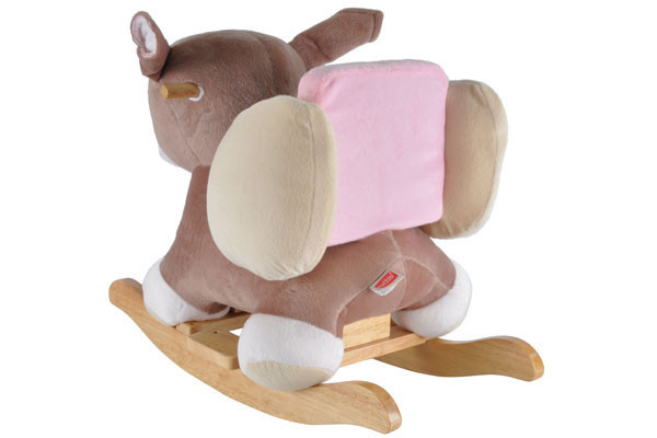 Op houten onderstel.