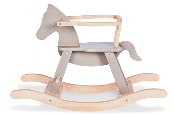 Grijs hobbelpaard van Pinolino.