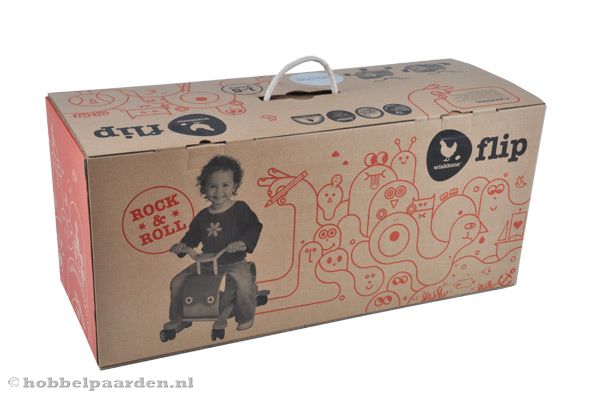 Verpakking van de Wishbonebike Flip 2 in 1.