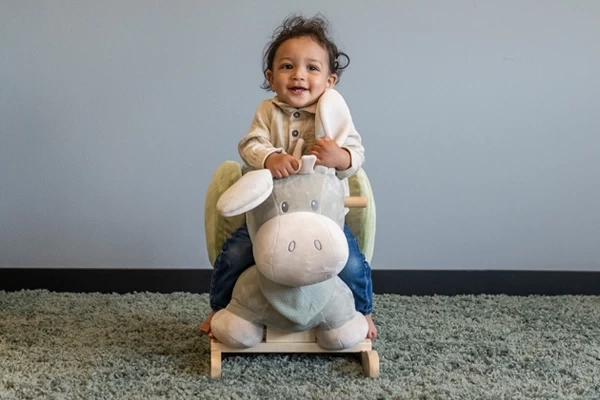 D'lehson is 1 jaar en 72 cm lang