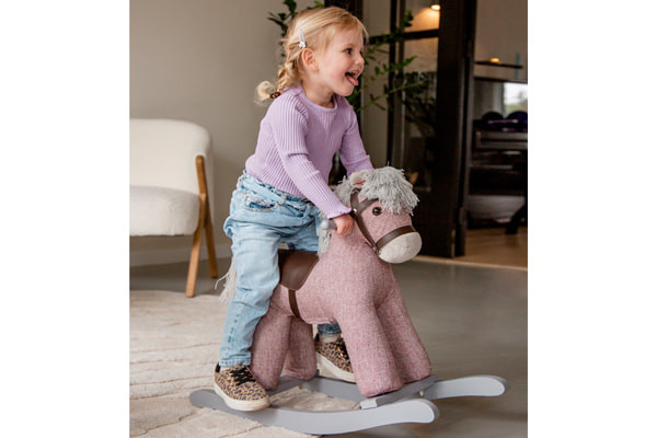 Met houten handvaten